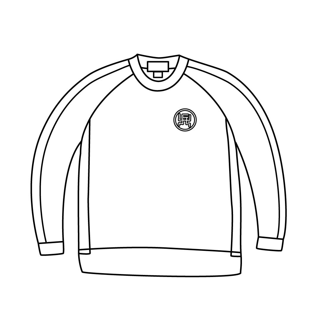 兵庫小長袖クルー