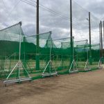 バッティングゲージネット張り替え後②