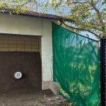 弓道場防矢ネット取り付け